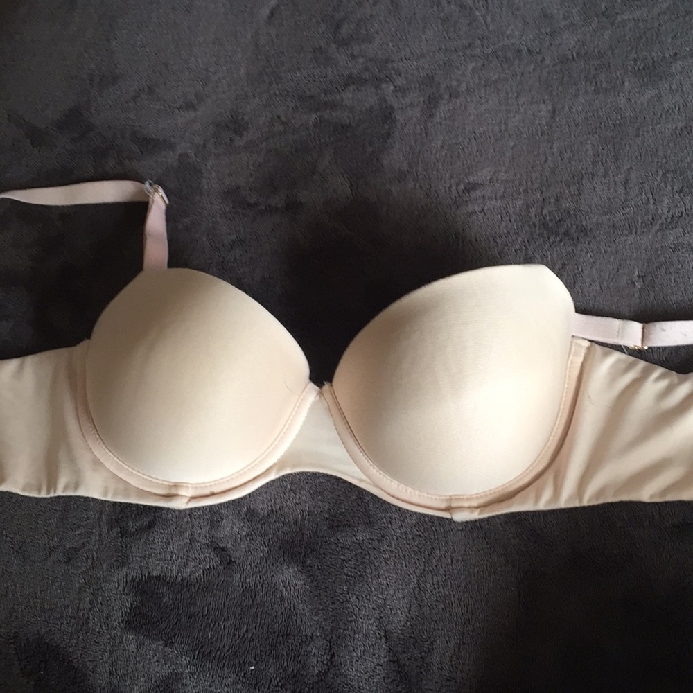 A tan push up bra